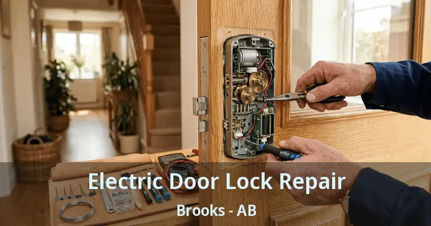 Electric Door Lock Repair Brooks - AB