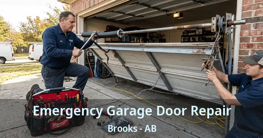 Emergency Garage Door Repair Brooks - AB