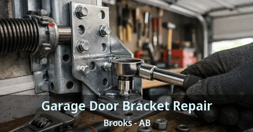 Garage Door Bracket Repair Brooks - AB