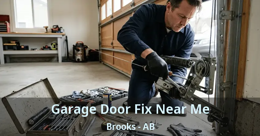 Garage Door Fix Near Me Brooks - AB