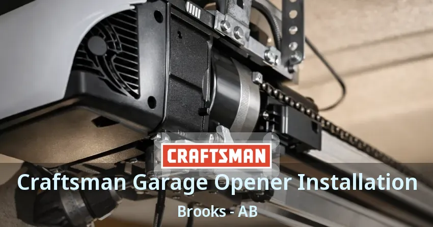 Craftsman Garage Opener Installation Brooks - AB